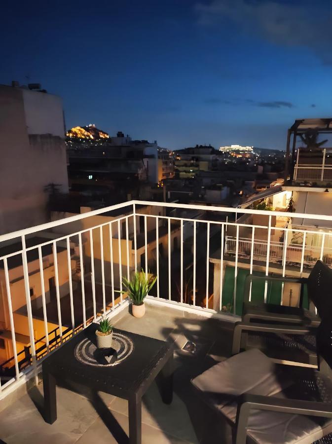 Athens Acropolis View Daire Dış mekan fotoğraf